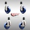 Service Caster 4 Inch 316SS Solid Poly Swivel 1-7/8 Inch Expanding Stem Caster Brake SCC, 2PK SCC-SS316EX20S414-SPUS-2-TLB-2-178 - alternate 5